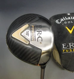 Callaway Golf E.R.C+ Fusion 10° Driver Stiff Graphite Shaft + Headcover ERC