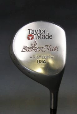 Vintage TaylorMade Burner Plus 9.5 Degree Wood Regular Graphite Shaft Rite Grip