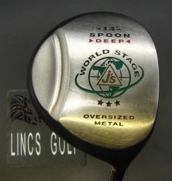 Bridgestone J'S World Stage Oversized 14° Spoon Driver Stiff Graphite Shaft