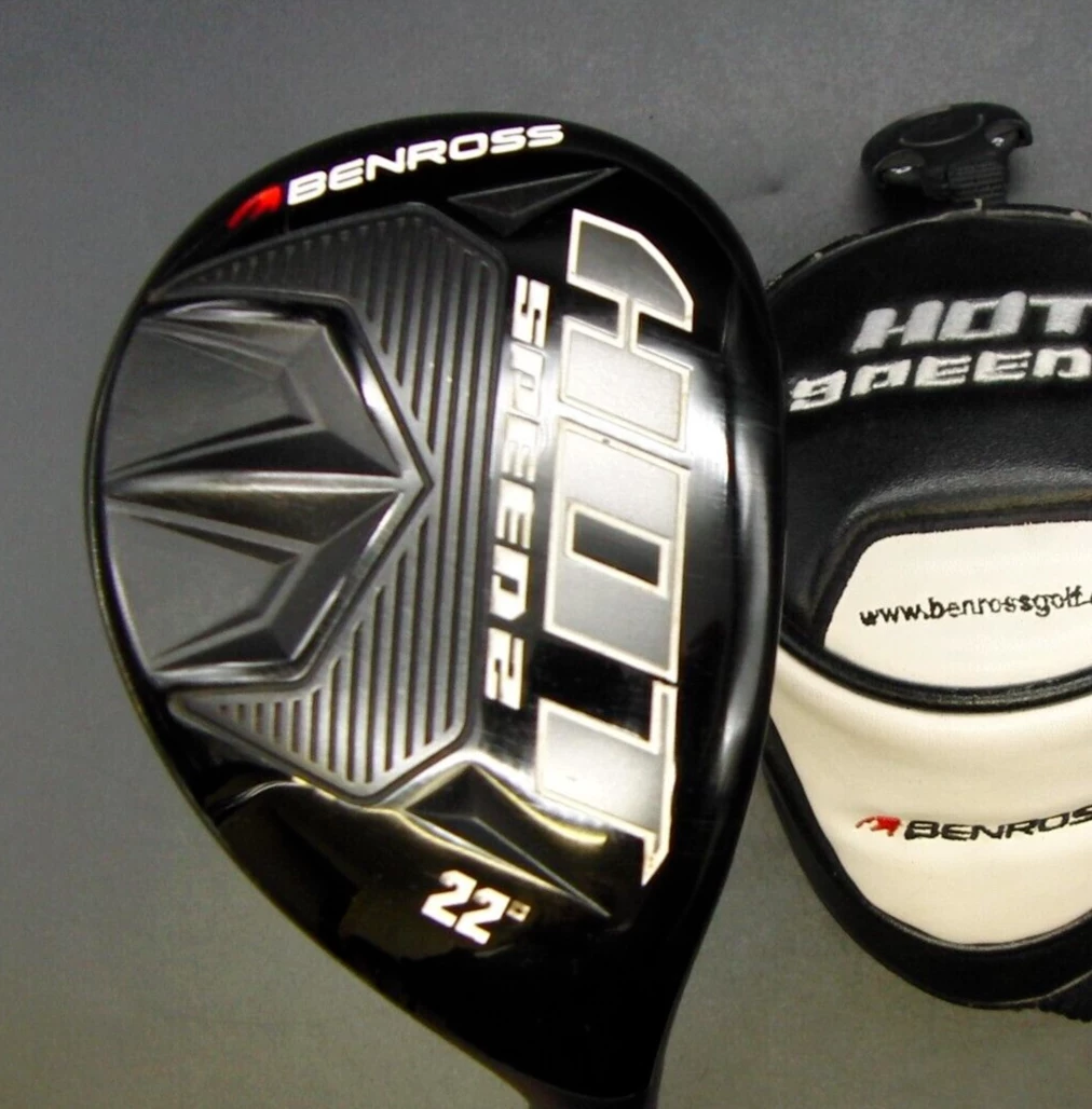 Benross Hot Speed 2 22° Hybrid Regular Graphite Shaft G J Tour Grip & B/Ross H/C 1 Benross Hot Speed 2 22° Hybrid Regular Graphite Shaft G J Tour Grip & B/Ross H/C