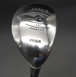 Japanese PRGR Zoom C2 Maraging 17° Hybrid Stiff Steel Shaft PRGR Grip
