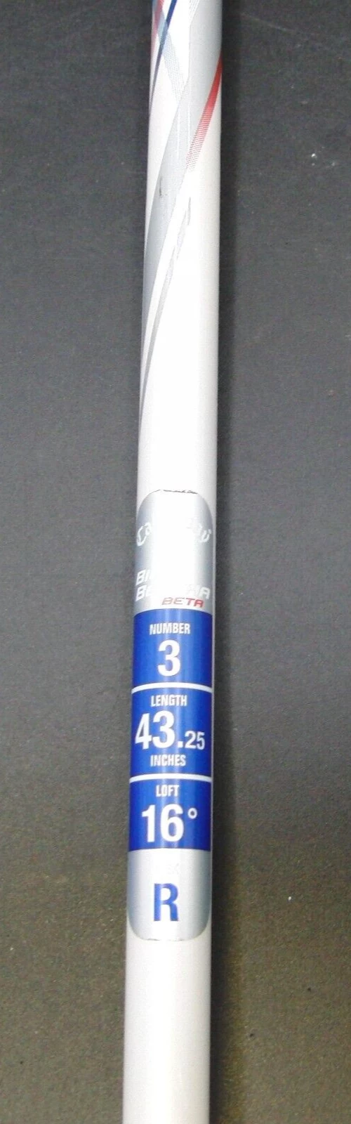 Callaway Big Bertha Beta 3 Wood Regular Graphite Shaft Callaway Grip 4 Callaway Big Bertha Beta 3 Wood Regular Graphite Shaft Callaway Grip - Image 4