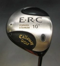 Callaway E.R.C Forged Titanium 10° Driver Stiff Graphite Shaft Callaway Grip