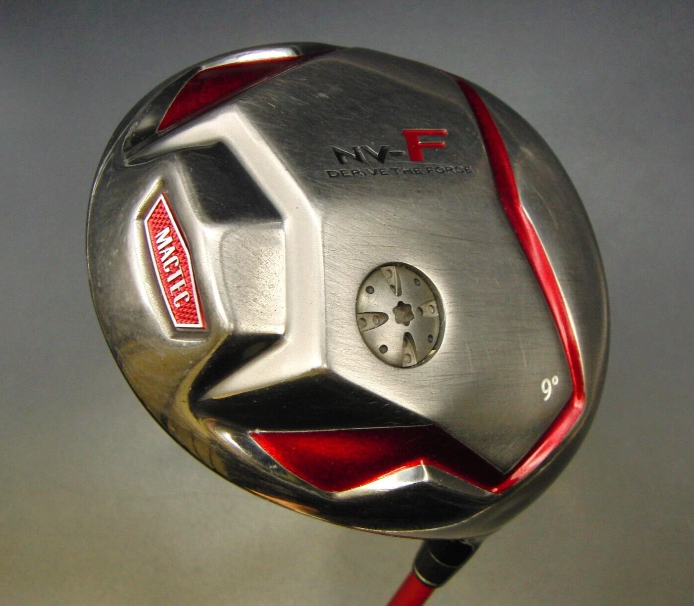 Mactec NV-F 9° Driver Stiff Graphite Shaft Mactec Grip 1 Mactec NV-F 9° Driver Stiff Graphite Shaft Mactec Grip