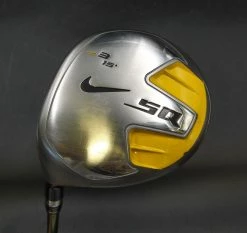Left Handed Nike SQ 15° 3 Wood Stiff Graphite Shaft Nike Grip