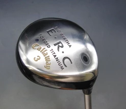 Callaway Big Bertha E.R.C Forged Titanium 3 Wood Regular Graphite Shaft ERC Grip