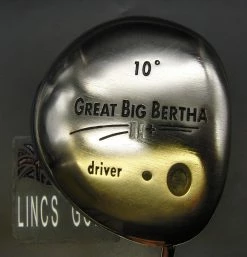 Callaway Great Big Bertha 10º Driver Stiff Graphite Shaft G/Pride Grip