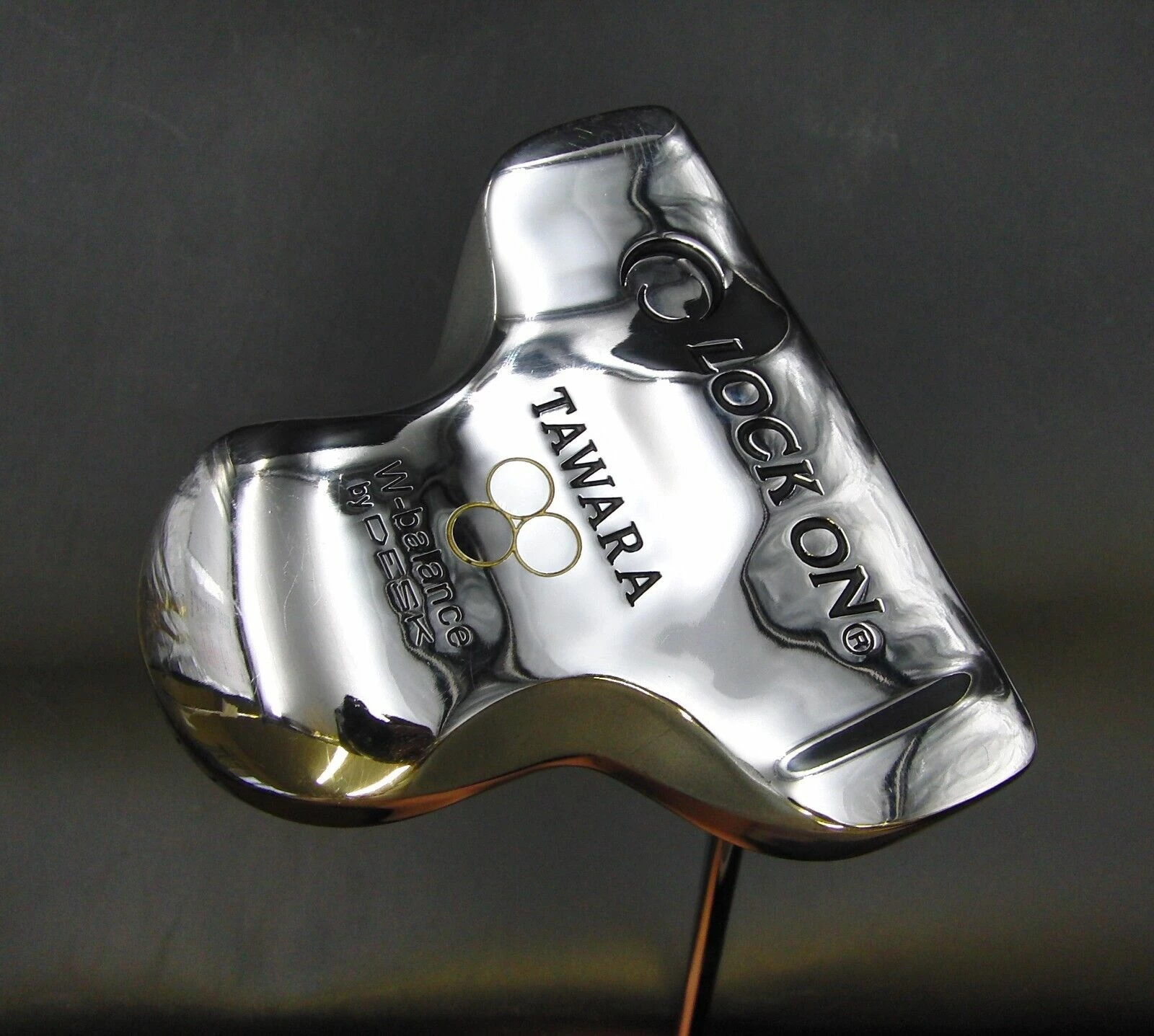 Japanese Lock On Tawara W-Balance Putter Steel Shaft 86.5cm Length Iguana Grip 5 Japanese Lock On Tawara W-Balance Putter Steel Shaft 86.5cm Length Iguana Grip - Image 5