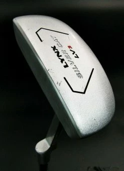Left Handed Lynx Silver Cat LV3 Putter 86cm Long