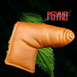 Luxury PSYKO GOLF Embroidered PU Leather Putter Head Cover Furry Lining -Clubs Shop 32 4d03ad42 a807 47e3 a1c1 825b8cba9f79