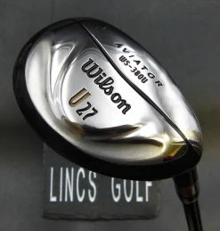 Wilson WS-380U Aviator U27 Hybrid Regular Graphite Shaft Wilson Grip