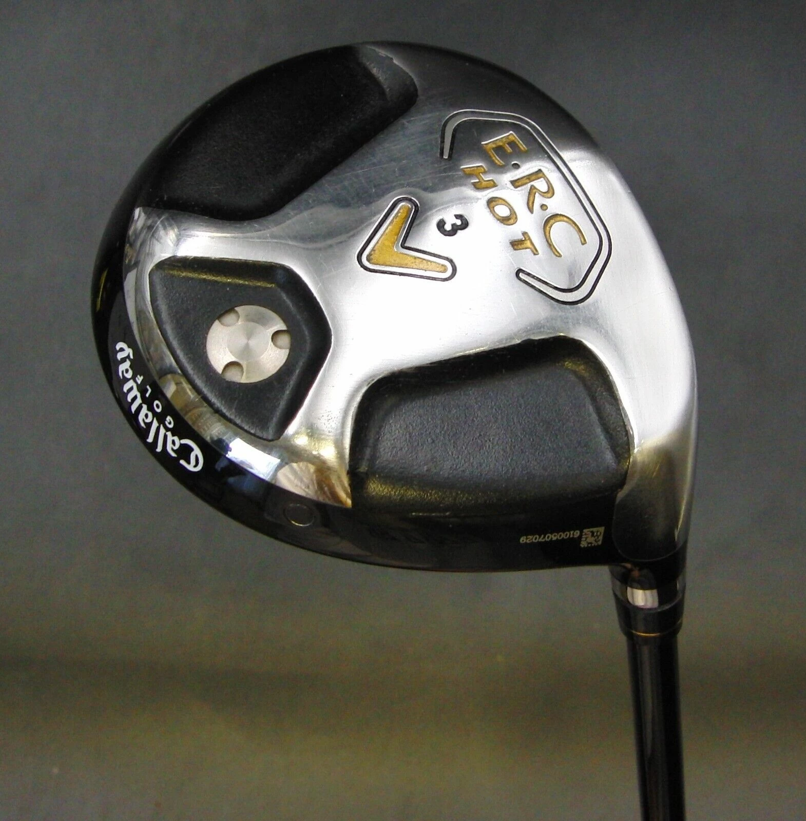 Callaway Golf E.R.C Hot 3 Wood Stiff Graphite Shaft Iomic Grip +Headcover 2 Callaway Golf E.R.C Hot 3 Wood Stiff Graphite Shaft Iomic Grip +Headcover - Image 2