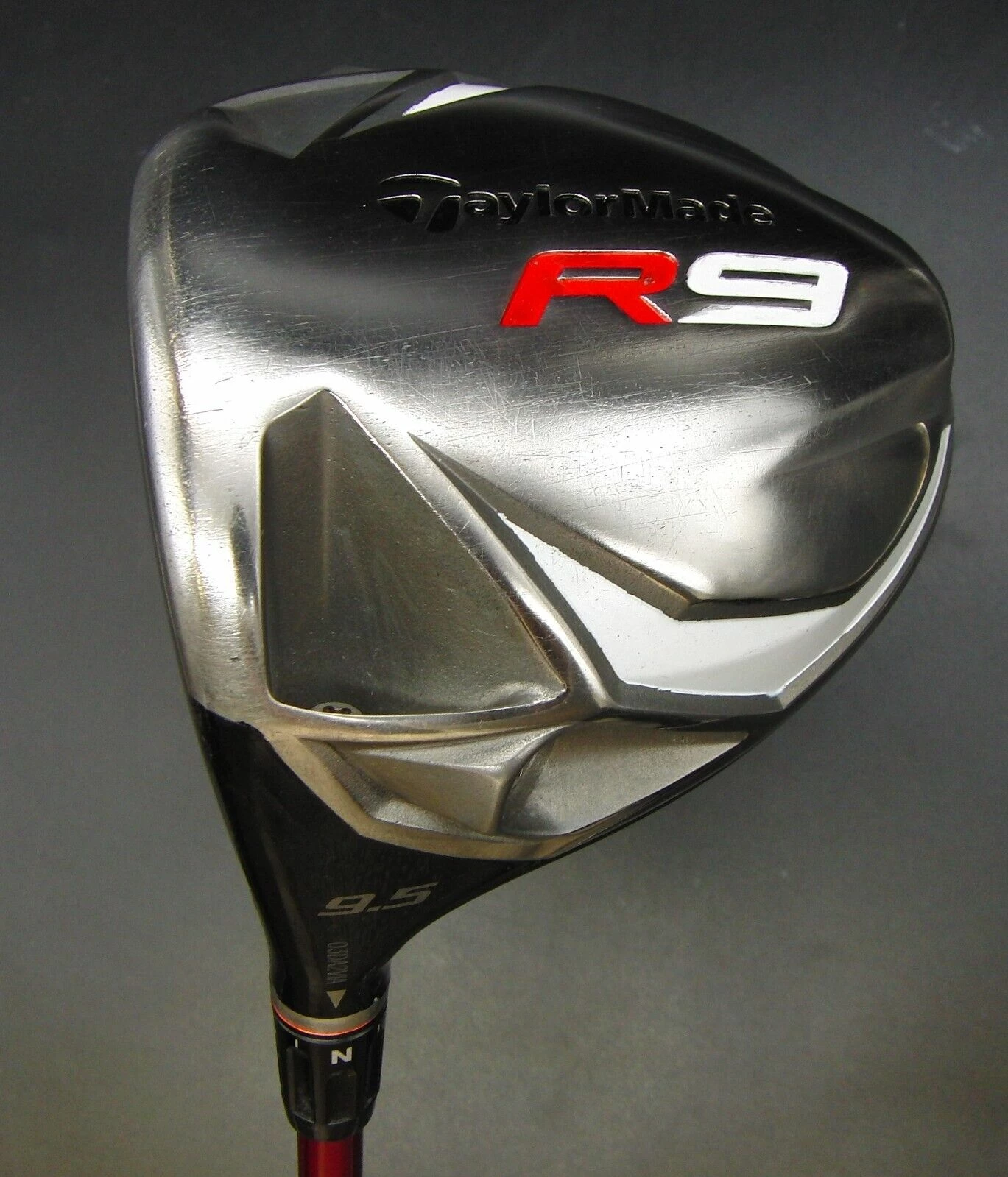Left Handed Adjustable Taylormade R9 9.5° Driver Stiff Graphite Shaft 1 Left Handed Adjustable Taylormade R9 9.5° Driver Stiff Graphite Shaft