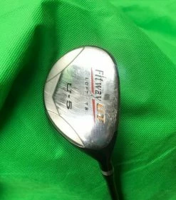 Japanese Fitway UT 18 Degree U5 Hybrid Rescue Stiff Graphite Shaft Fitway Grip