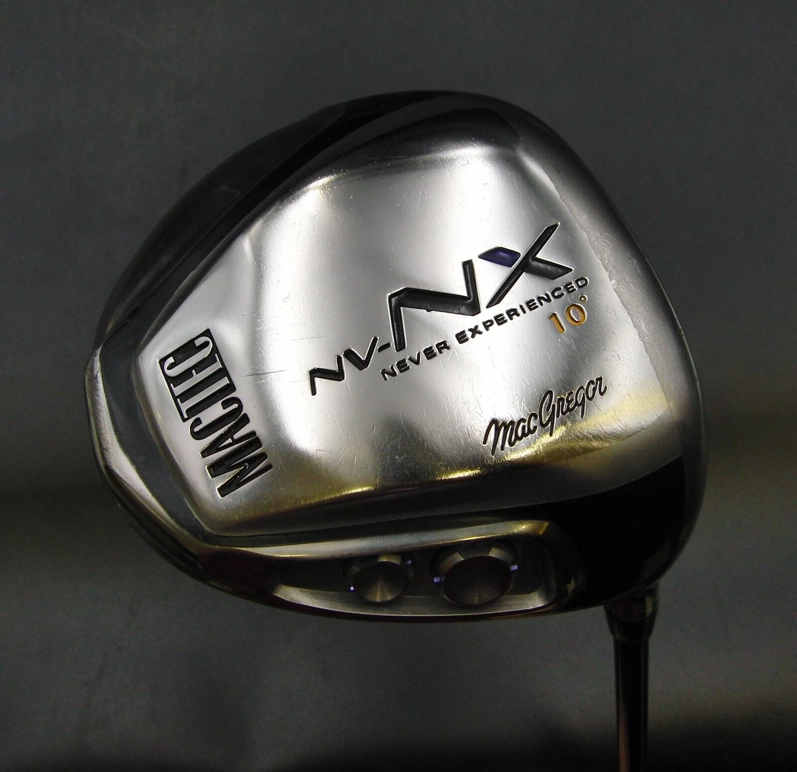 Macgregor Mactec NV-NX 10° Driver Regular Graphite Shaft Iomic Grip 1 Macgregor Mactec NV-NX 10° Driver Regular Graphite Shaft Iomic Grip