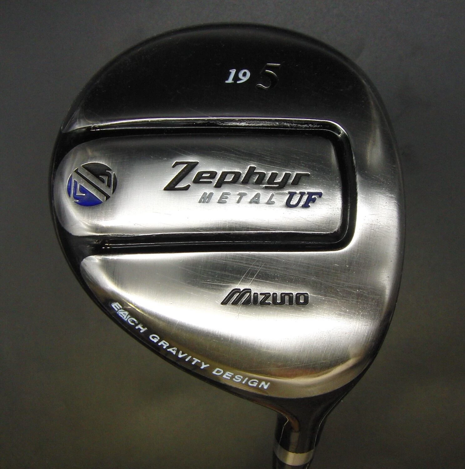 Mizuno Zephyr Metal UF 19° 5 Wood Regular Graphite Shaft Mizuno Grip 1 Mizuno Zephyr Metal UF 19° 5 Wood Regular Graphite Shaft Mizuno Grip