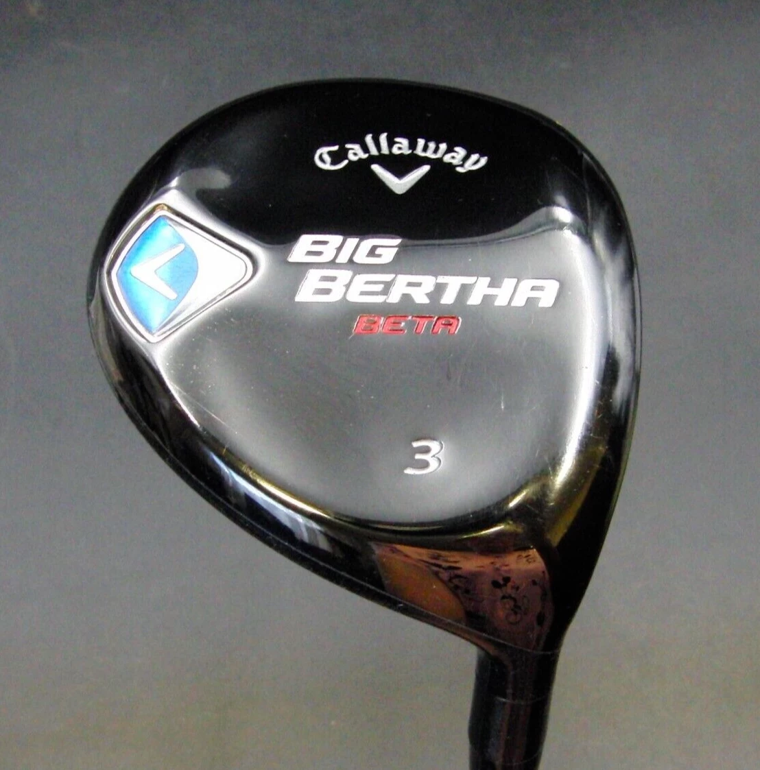 Callaway Big Bertha Beta 3 Wood Regular Graphite Shaft Callaway Grip 1 Callaway Big Bertha Beta 3 Wood Regular Graphite Shaft Callaway Grip