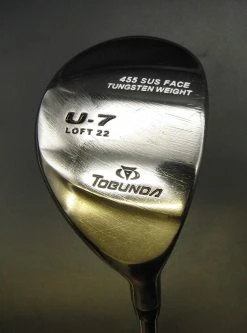 Japanese Tobunda U-7 Tungsten Weight 22 Degree Hybrid Regular Steel Shaft