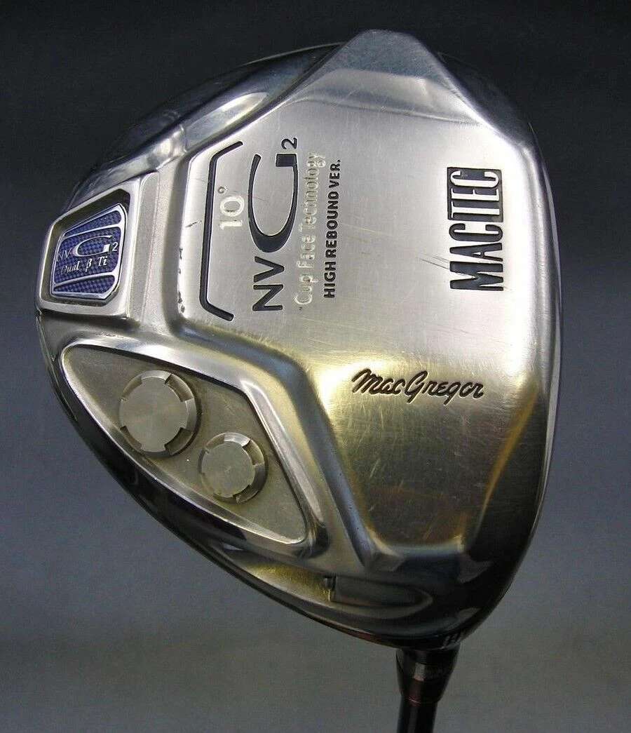 Maccgregor MacGregor Mactec NVG 10º Driver Stiff Graphite Shaft Mactec Grip 1 Maccgregor MacGregor Mactec NVG 10º Driver Stiff Graphite Shaft Mactec Grip
