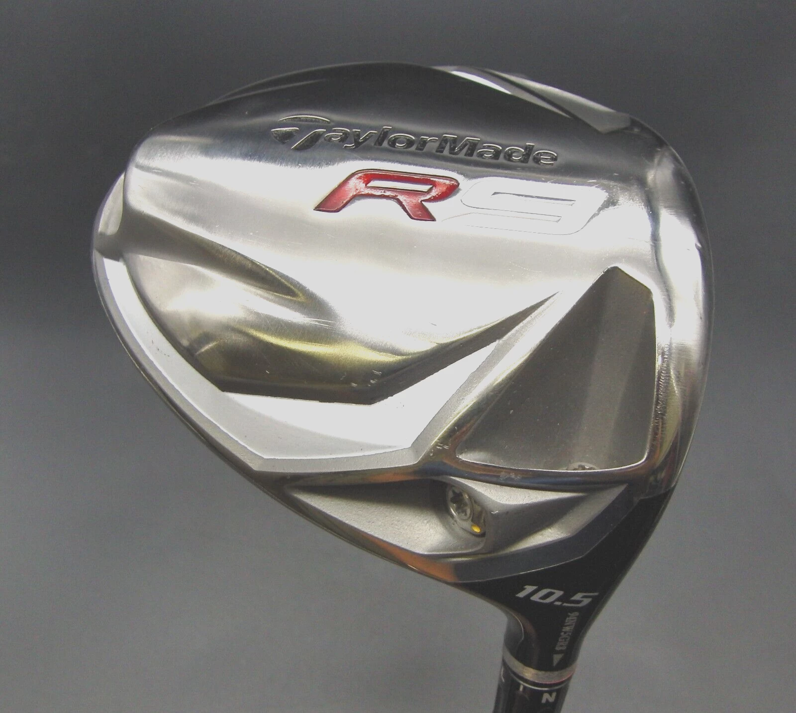 TaylorMade R9 PCT 10.5° Driver Regular Graphite Shaft Golf Pride Grip 1 TaylorMade R9 PCT 10.5° Driver Regular Graphite Shaft Golf Pride Grip