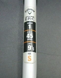 Callaway E.R.C Hyper 9.5° Driver Stiff Graphite Shaft Golf Pride Grip ERC -Clubs Shop 32 6f49b9d2 2544 47f3 9cca d278bffc2a5a