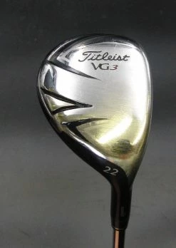 Titleist VG3 22° Hybrid Stiff Steel Shaft VG3 Grip