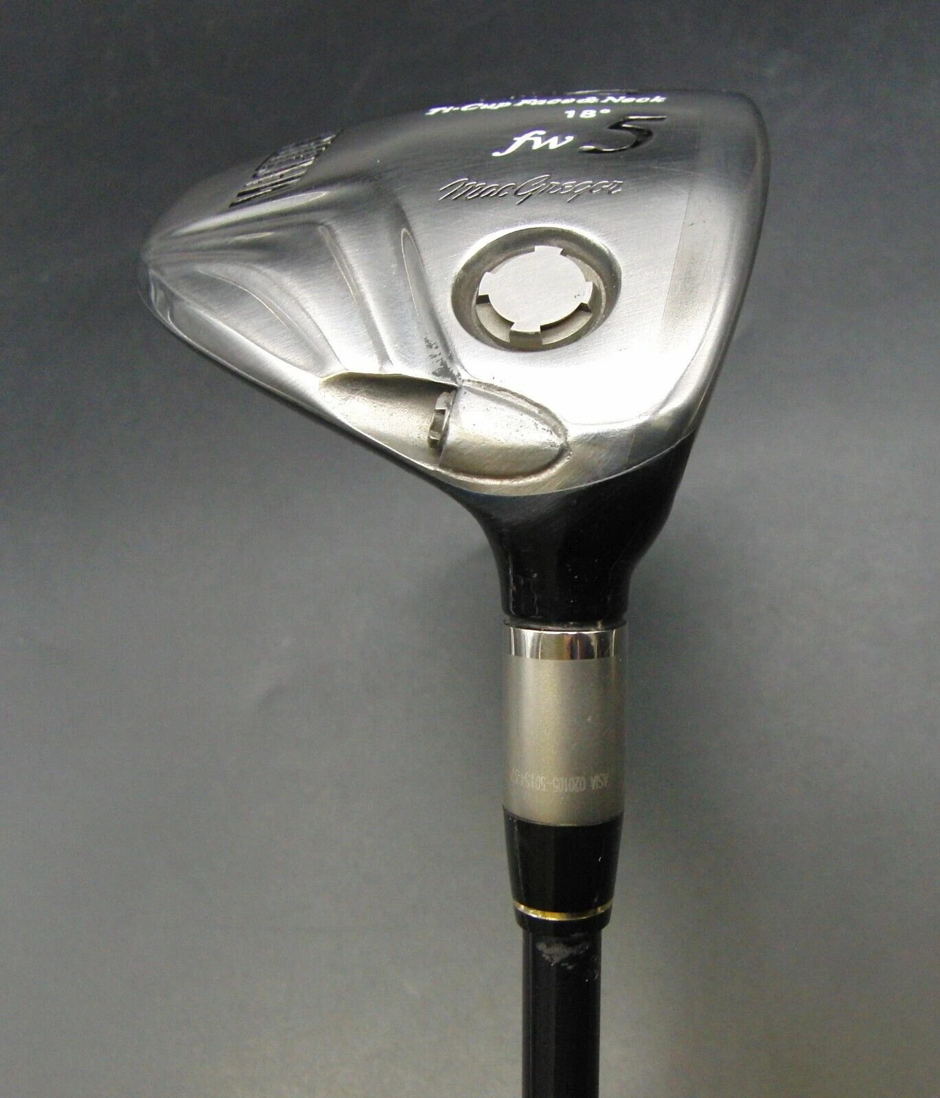 MacGregor MacTec NVG FW 18° 5 Wood Regular Graphite Shaft Golf Pride Grip 3 MacGregor MacTec NVG FW 18° 5 Wood Regular Graphite Shaft Golf Pride Grip - Image 3