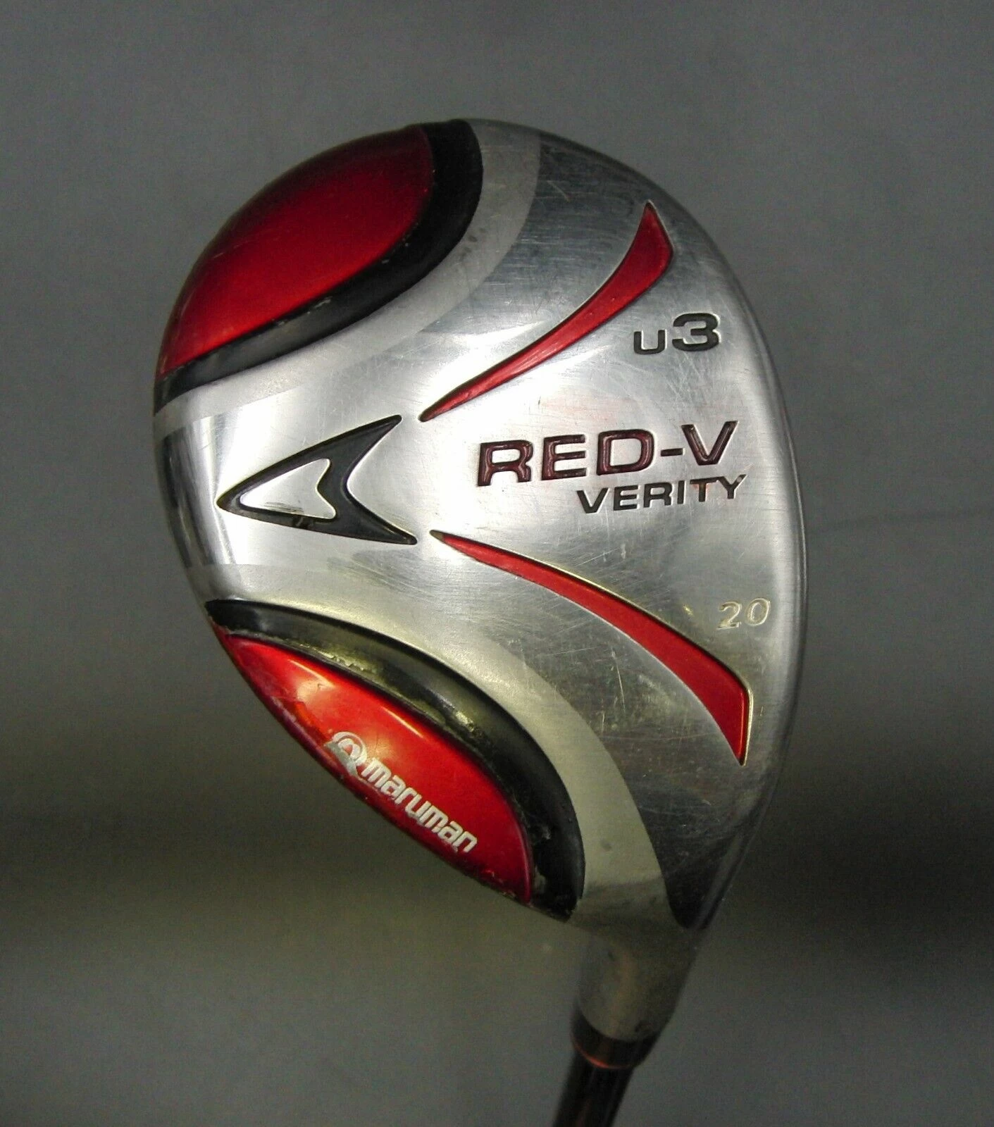 Maruman Red V Verity U3 20º 3 Hybrid Stiff Graphite Shaft Maruman Grip And H.C 2 Maruman Red V Verity U3 20º 3 Hybrid Stiff Graphite Shaft Maruman Grip And H.C - Image 2