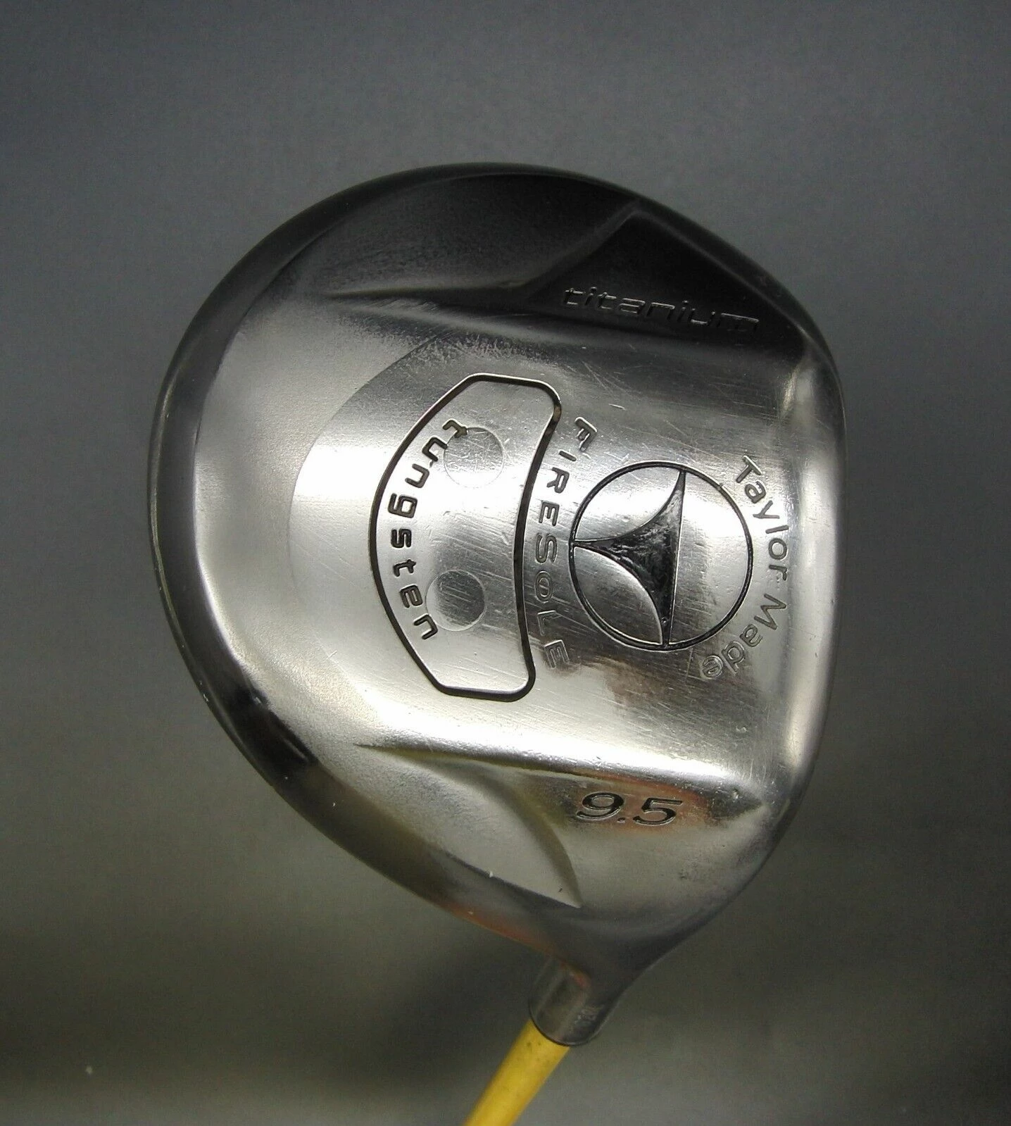 TaylorMade Firesole Titaniun Tungsten 9.5° Driver Regular Flex Graphite Shaft 1 TaylorMade Firesole Titaniun Tungsten 9.5° Driver Regular Flex Graphite Shaft