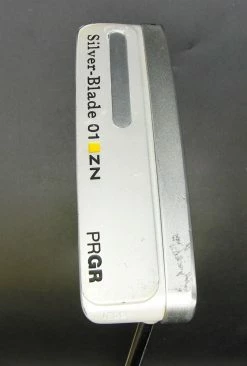 PRGR Silver Blade 01 ZN Putter Steel Shaft 88cm Length Iguana Grip -Clubs Shop 32 8140c40b 00ed 4723 bf30 c64709745fd1