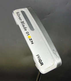 PRGR Silver Blade 01 ZN Putter Steel Shaft 88cm Length Iguana Grip