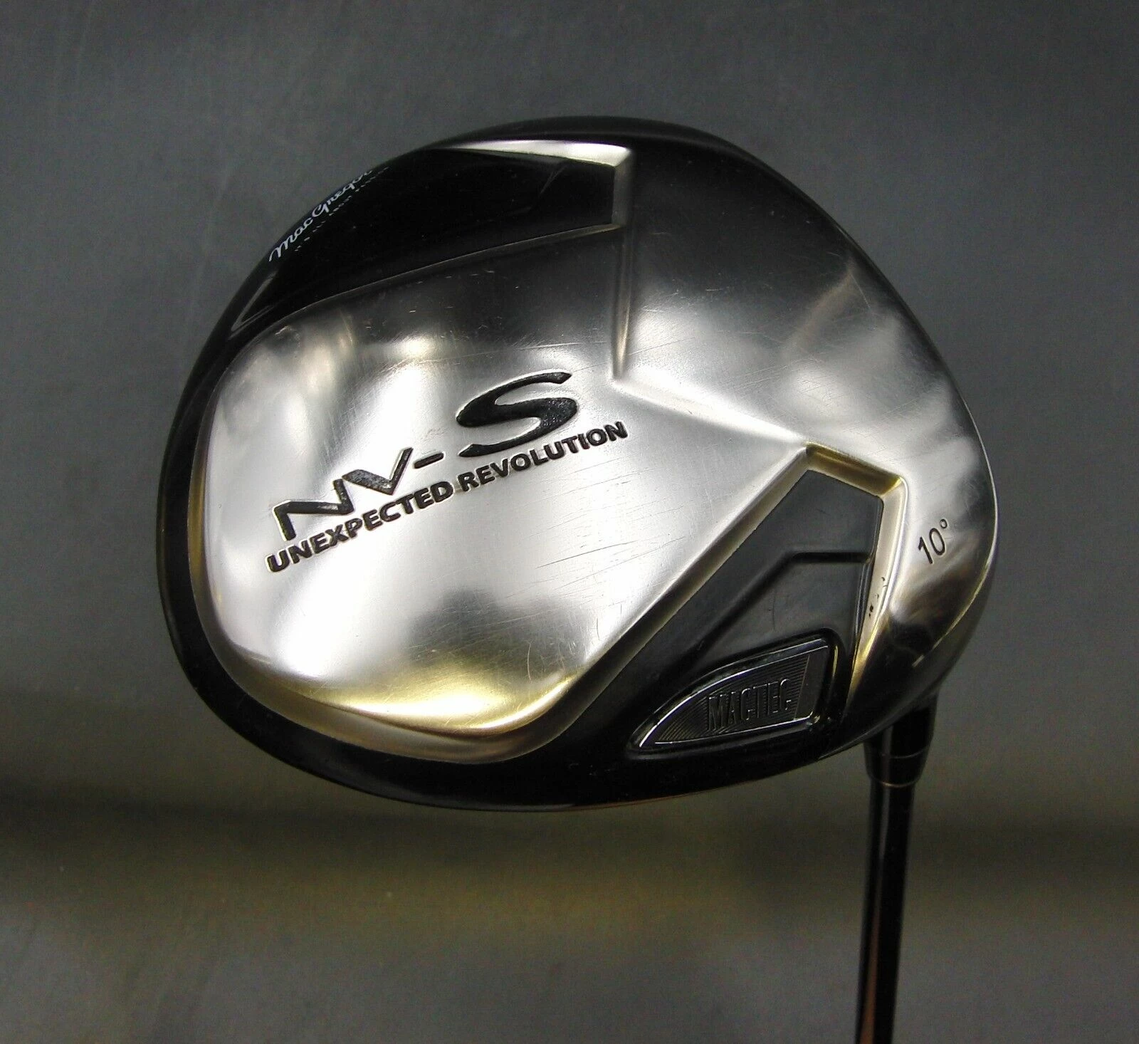 MacGregor Mactec NV-S 10° Driver Regular Graphite Shaft Lamkin Grip 1 MacGregor Mactec NV-S 10° Driver Regular Graphite Shaft Lamkin Grip