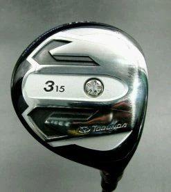 Japanese Tobunda Tryfit 15° 3 Wood Stiff Graphite Shaft Cadero Grip