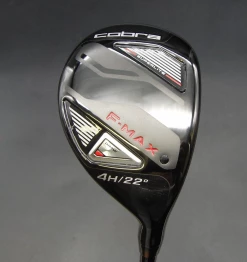 Cobra F-Max SuperLite 4H 22° 4 Hybrid Regular Graphite Shaft Cobra Grip