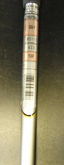 Japanese Katana Snipe Wood GS-1 15° 3 Wood Regular Graphite Shaft Sword Grip 11 Japanese Katana Snipe Wood GS-1 15° 3 Wood Regular Graphite Shaft Sword Grip -Clubs Shop 32 9426ea26 d877 4286 9320 fe2e9ca374be