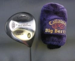 Callaway Big Bertha Ruger Titanium 10 Degree Driver Firm Graphite Shaft