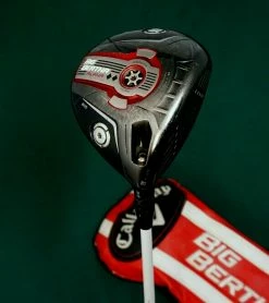 Callaway Big Bertha Alpha 9° Driver Stiff Graphite Shaft Golf Pride Grip