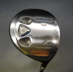 PowerBilt Momentum 465F Sign 21° 7 Wood Regular Graphite Shaft Professional Grip