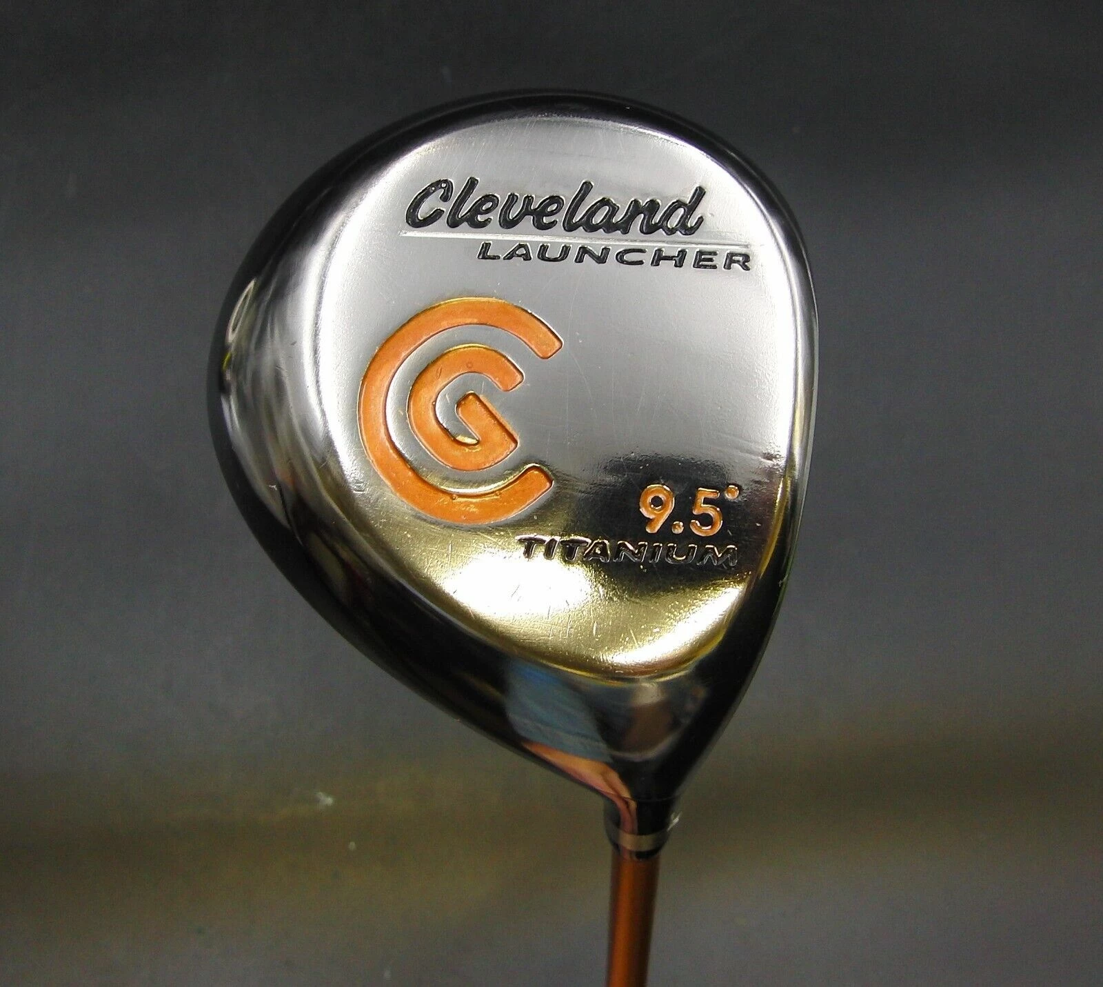 Cleveland Launcher Titanium 9.5° Driver Stiff Graphite Shaft Cleveland Grip 1 Cleveland Launcher Titanium 9.5° Driver Stiff Graphite Shaft Cleveland Grip