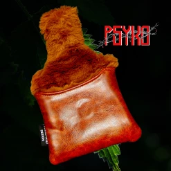 Luxury PSYKO GOLF Vintage-Style Embroidered PU Leather Putter Head Cover -Clubs Shop 32 a1b52992 a197 4b1a b29d 63a199f82546