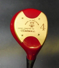 Ladies Vintage Daiwa GC Patty Simply Softly 4 Wood Ladies Steel Shaft