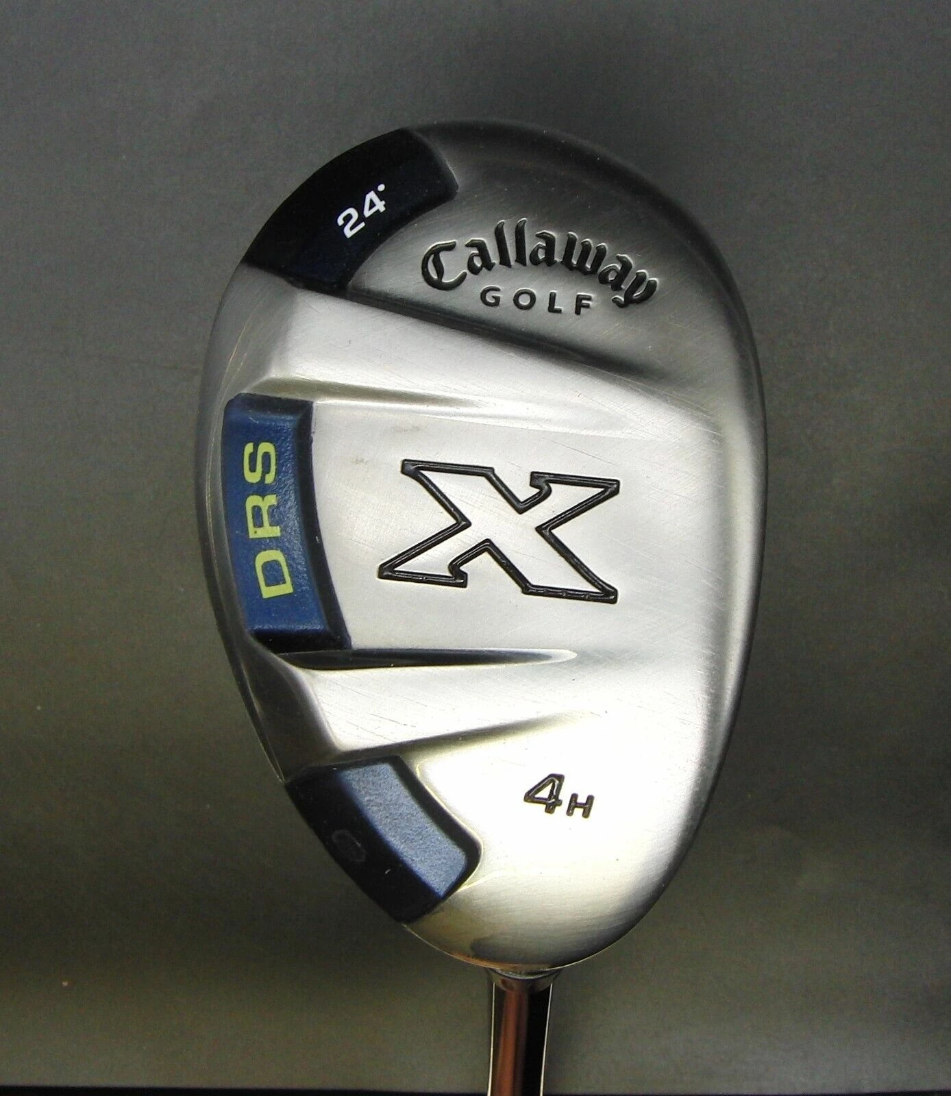 Callaway DRS X 24° 4 Hybrid Regular Graphite Shaft Callaway Grip 1 Callaway DRS X 24° 4 Hybrid Regular Graphite Shaft Callaway Grip