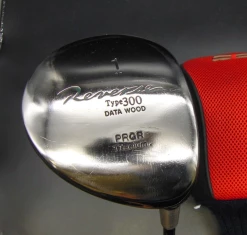 PRGR Reverse Type 300 Data Wood Driver Regular Graphite Shaft PRGR Grip + HCover