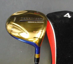 Japanese Derringers 230cc 15.5° 4 Baffy Wood Regular Graphite Shaft + Head Cover