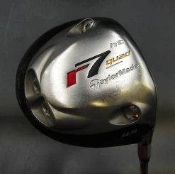TaylorMade R7 Quad HT 9.5° Driver Stiff Graphite Shaft Golf Pride Grip