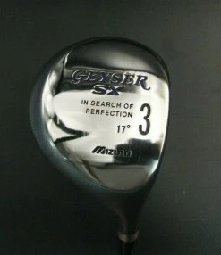 Vintage Mizuno Geyser SX 17° 3 Wood Regular Graphite Shaft Mizuno Grip
