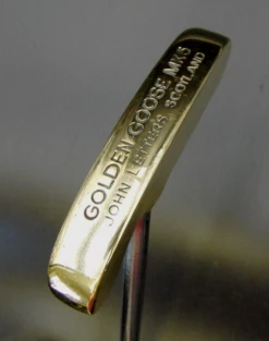 Ambidextrous John Letters Scotland Golden Goose Putter 92cm Length Steel Shaft