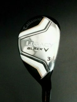 Callaway Legacy Black V 21° 3 Hybrid Stiff Flex Graphite Shaft Ignio Grip