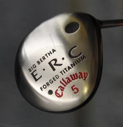 Ladies Callaway Big Bertha E.R.C Titanium 5 Wood Ladies Graphite Shaft Cway Grip