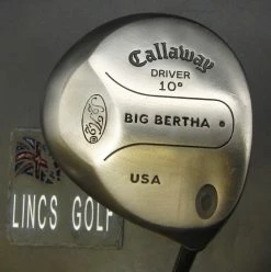 Callaway Big Bertha S2H2 10° Driver Regular Graphite Shaft Counter Weight Grip